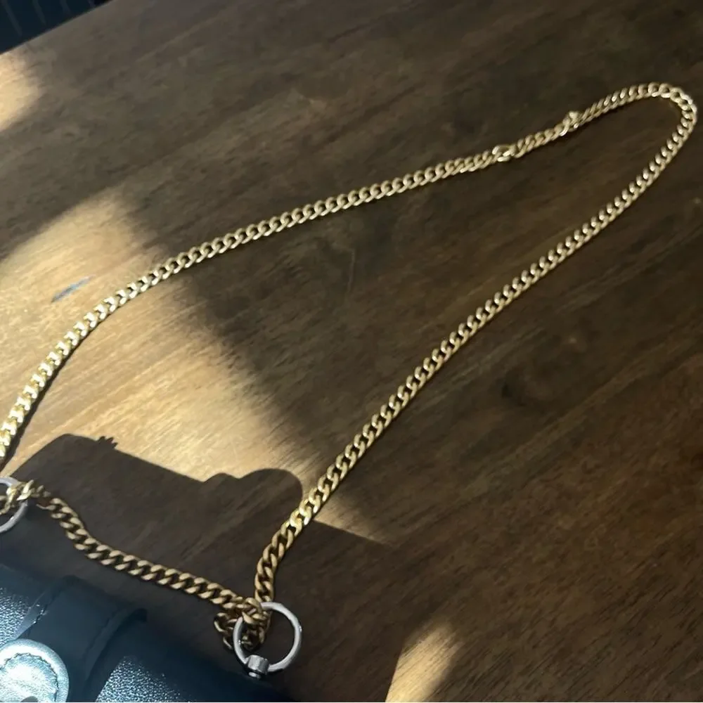 Chloe aby shoulder bag - can turn into a double chain or single